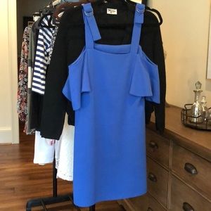 Topshop Cold Shoulder Dress